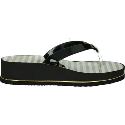 GUESS - Maat 37 - Enzy/Beach Thong Dames Slippers - Zwart