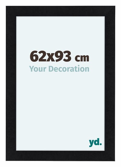 Your Decoration - Fotolijst 62x93 cm - MDF - Zwart Mat - Como