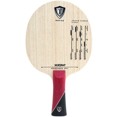 Xiom Stradivarius Tafeltennis Racket, Offensief Shakehand, FL 20501, Natuurlijk FF