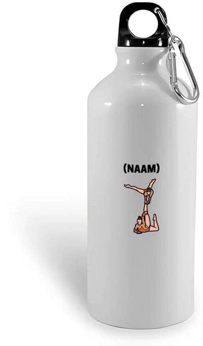 Hacebo® - Acrobatiek met eigen naam waterfles - Sport - Turnster - Acro - water fles - 400ML