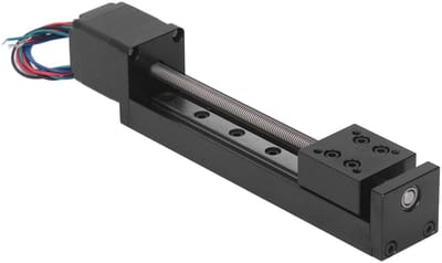 JHUBERS- Schuiftafel 100 mm slag - Lineaire Bewegingsschuiftafel - Metalen Structuur - Hoge Stabiliteit - CNC/3D-printer Toepassing - Hoge Positioneringsnauwkeurigheid - Lineaire Tafel