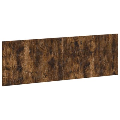 vidaXL - Wandgemonteerd - Hoofdbord - DELFT - Gerookt - eiken - Bewerkt - hout