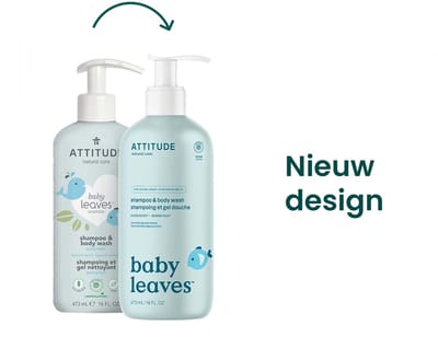 ATTITUDE - Baby Leaves Shampoo & Body Wash Good night