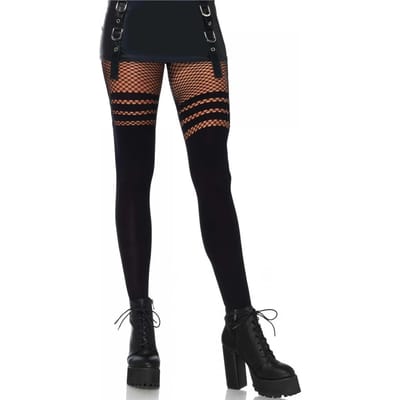 Naadloze panty dames Leg Avenue Pantyhose Fishnet