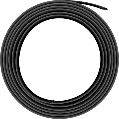 4 Stuks 4mm Zwarte Krimpkous 1,5m Elk Totaal 6m voor RC Bedrading
