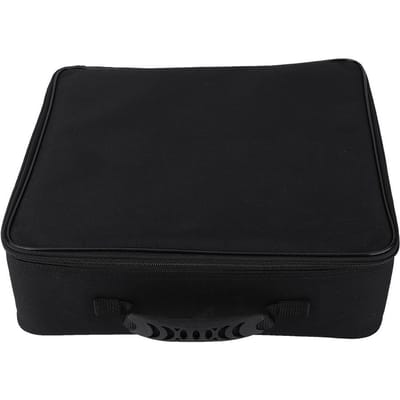 Draagbare Duikzuurstofcilinder Ademklep Apparatuur Opbergtas met Rits black