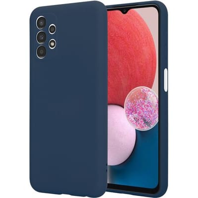 ShieldCase Hoesje geschikt voor Samsung Galaxy A13 4G / 5G siliconen hoesje - Siliconen case - Blauw