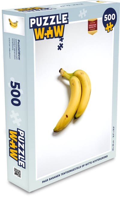 Puzzel Banaan - Geel - Fruit - Legpuzzel - Puzzel 500 stukjes
