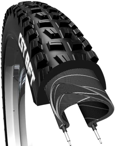 Cst Bft C1752 20´´ X 4.00 Stijve Mtb-band Zwart 20´´ x 4.00