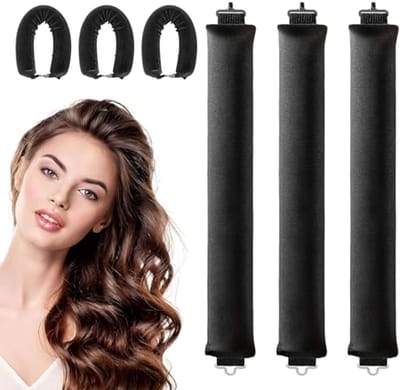 Hitteloze haarkrulspelden voor alle haartypen - Zachte rollers voor een perfecte nachtrust