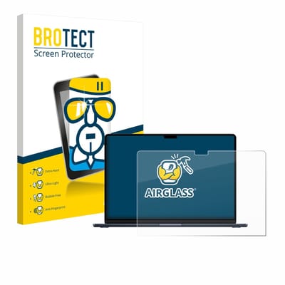 Screenprotector voor Apple MacBook Air 15" M4 2025 / M5 2026 Beschermglas transparant