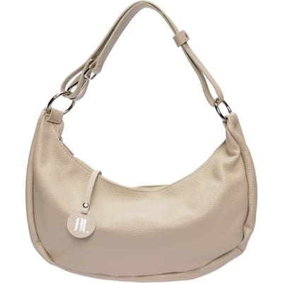 Anna Luchini Beige Rundleer Tas