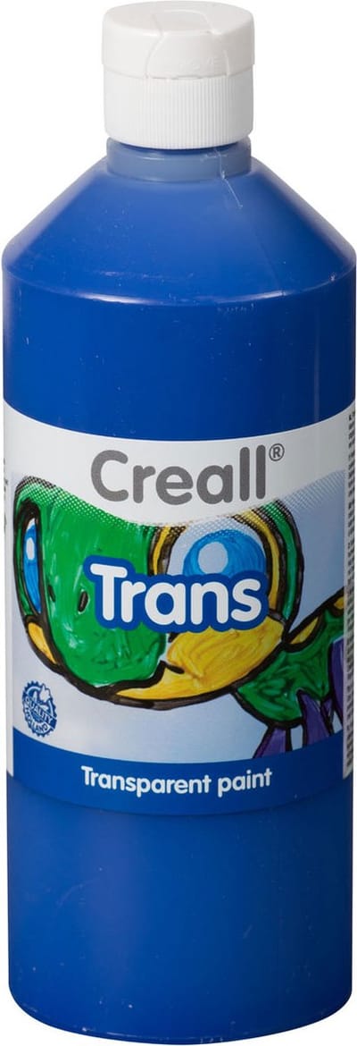 Raamverf creall trans blauw 500ml | 1 fles