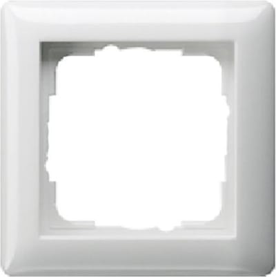 GIRA ST55 afdekraam - Enkelvoudig - Inbouw - Wit