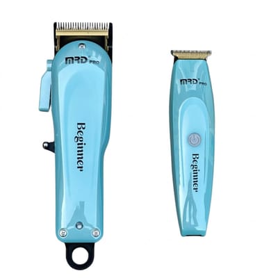 MRD Pro Professionele Tondeuse & Trimmer Set – Draadloos – Lithium-Ion Batterij – Zero Gap Blades – USB Oplaadbaar – Inclusief Opzetkammen – Barber Clipper Set