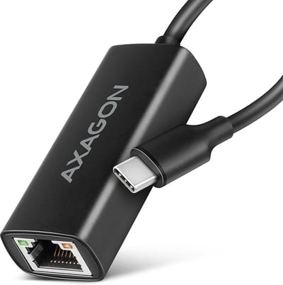 AXAGON ADE-ARC Netwerkadapter USB-C 3.2 Gen 1, Gigabit-LAN (1 Gbit/s)
