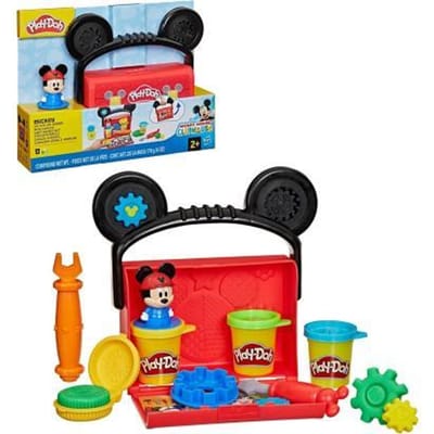 Hasbro Play-Doh Disney Jr On the go Garage Speelset Klei
