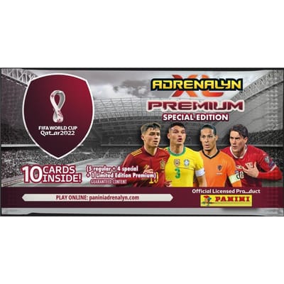 WK Qatar 2022 premium zakje kaarten voetbal limited nieuw