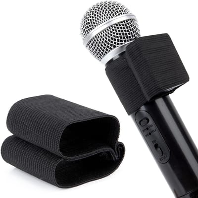 SnelShoppen - Elastic Microfoon Sleeves en Covers voor Draadloze Microfoons, Bescherming voor Wedding Shot, Vlog, Live Interview, Streaming, Fotografi