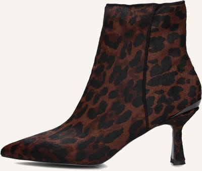 STEFANO LAURAN Botin Enkellaarsjes - Enkelboots met rits - Dames - Zwart - Maat 37