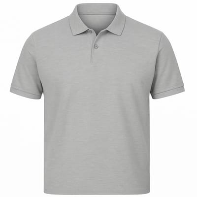 Golf Polo Grey - Maat S - The Online Golfclub