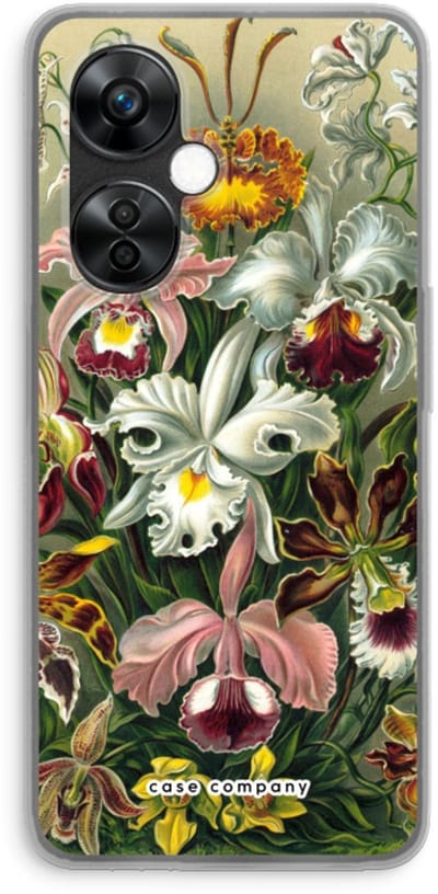 Case Company® - Hoesje geschikt voor OnePlus Nord CE 3 Lite hoesje - Haeckel Orchidae - Soft Cover Telefoonhoesje - Bescherming aan alle Kanten en Schermrand