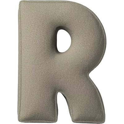 Kussen letter r Yellow Tipi Boucle