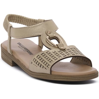 Platte sandalen Valleverde PLATINO