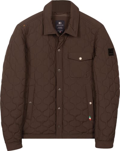 Giordano – Alfio – Heren – Korte Tussenjas – Licht gewatteerd jack – Bruin – 522654-80