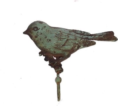 Haakje Vogel Turq. 13,2x4x10,5cm