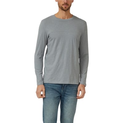 s.Oliver  T-shirts Grey/black Maat: XL | Longsleeves Outlet | Heren | Grijs