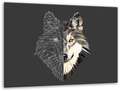 TMK ArtDeko - Snijplank - 40x30cm - Hittebestendig - Glas - Antislip