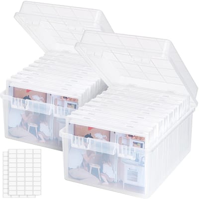 Store_9 - Foto-opbergdoos - 900 Foto's - Transparante Foto Organizer - 13x18cm - Handige Opbergoplossing - Voor Thuis en Kantoor