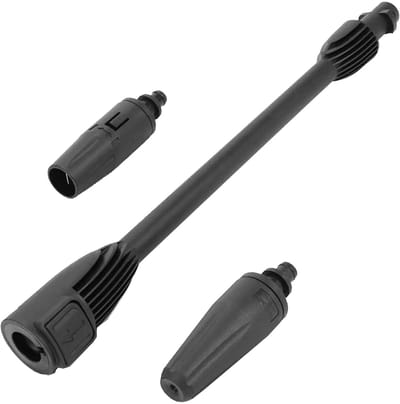Dailygoods- Sproeilans voor hogedrukreiniger - Verstelbare Sproeikop - Roterende Turbine-Mondstuk - Accessoires voor Kärcher K2/K3/K4/K5/K6/K7 - Ideaal voor Auto/Terras/Tuinmeubelen