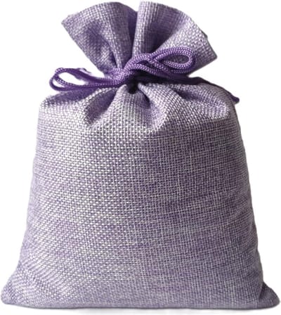 Bonheur de Provence® - Lavendel geurzakje groot - linnen zakje gevuld met 165 gram biologische lavendel uit de Provence