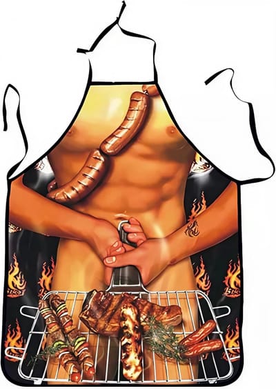 Grappig Schort voor Koken en Barbecue - Verkleedschort voor Heren en Dames - Uniek Cadeau