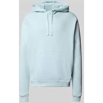 Hoodie met labelstitching