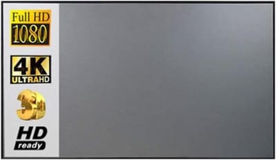 Projector Scherm - Beamer Doek - Film Kijken - Reflecterend Materiaal - 120 Inch - Wit