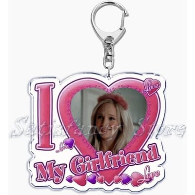 Populaire The Vampire Diaries Ik Hou Van Mijn Vriend Vriendin Sleutelhanger Sleutelring Damon Elena Stefan Sleutelhangers voor Fans Cadeaus gray