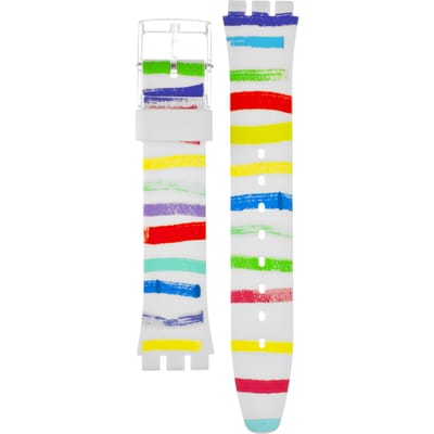 Swatch Plastic - Originals Medium (34mm) /Access/Solar/Musicall/Stop - G/SK/SL/SR/SS/SO28 AGE254 GE254 Colorland Horlogeband