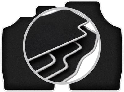 CARLUX-SILVER automatten voor: Daihatsu Cuore V hatchback (1997-2003)