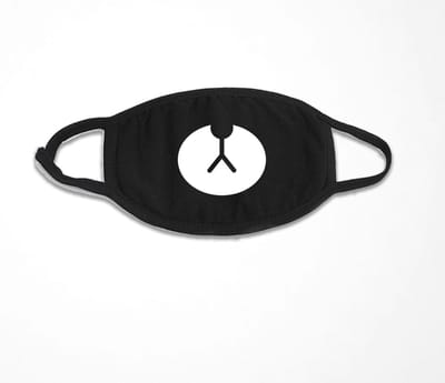 Bear - Facemask - Zwart