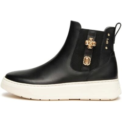 Nerogiardini Sneaker Guanto Nero Tr Gonzaga 8004 Beig - Fashion Wear - Vrouwen