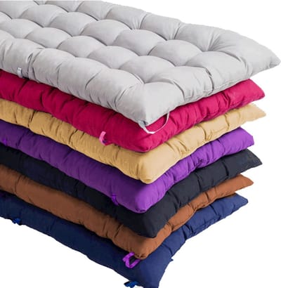 Dikke Bankkussens - Zitkussens Tuinbank - Buiten Ontspannen - Extra Dikke Vulling - 165x55cm - Paars