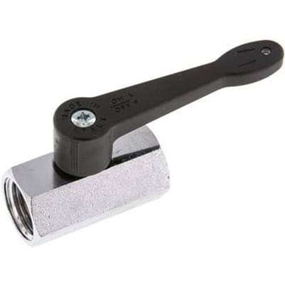 G 1/2 inch 2-Weg Messing Mini-Kogelkraan Lange Hendel 15 Bar - BL2BN-MM-LH-012