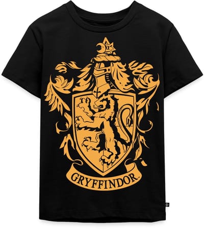 Harry Potter Griffoendor Afdelingswapen Premium T Shirt Kinderen