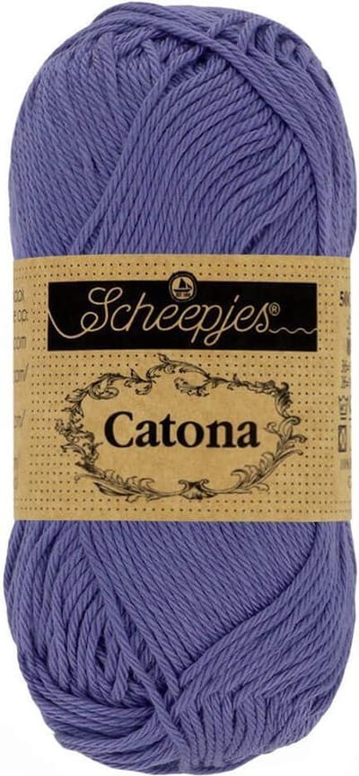 Scheepjes Catona 10gr - 508 Deep Amethyst