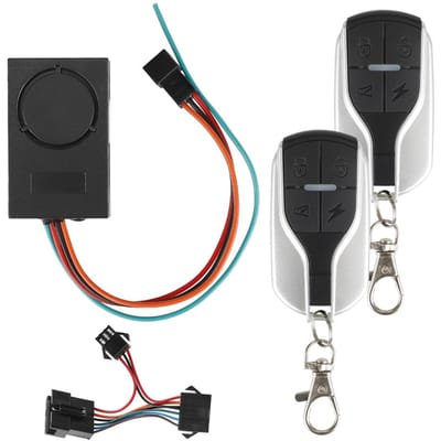 Dispositif antivol pour Scooter électrique, alarme de Vibration, étanche, Support de démarreur à un bouton pour véhicule noir