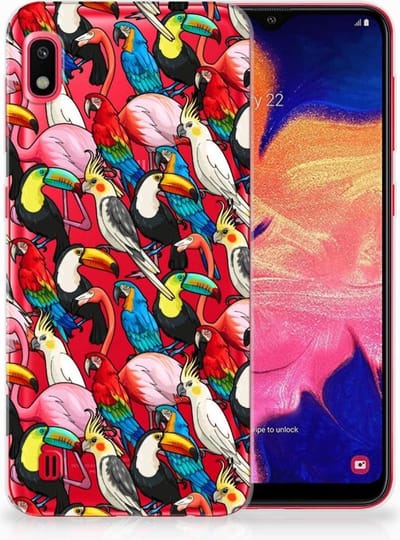 Samsung Galaxy A10 TPU Hoesje Birds