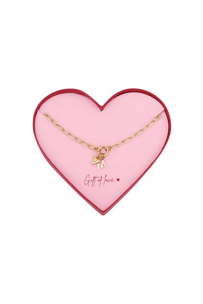 Gift of Love - Moederdag ketting - M - cadeautje - mama - moeder & dochter - verassing - neklace